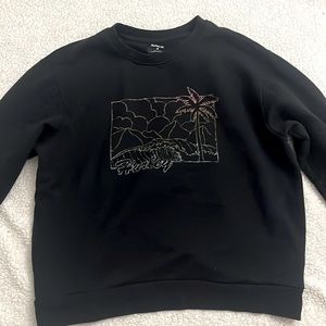 Back Hurley sweatshirt size M